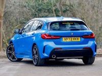 Used BMW 118 M Sport 136 HP (100 kW) 2023 Blue Hatchback