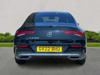 Used Mercedes CLA250 AMG line 224 HP (164 kW) 2022 Black Coupe