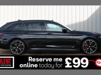 Used BMW 530 M Sport 281 HP (206 kW) 2022 Black Estate
