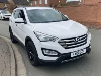 Used Hyundai Santa Fe Premium 2015 White SUV