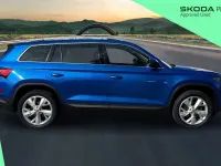 Used Skoda Kodiaq SE L 150 HP (110 kW) 2022 Race blue metallic SUV