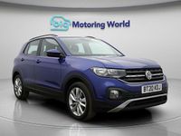 Used VW T-Cross SE 94 HP (69 kW) 2020 Blue SUV