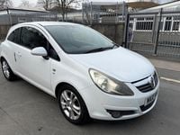 Used Vauxhall Corsa 85 HP (62 kW) 2010 White Hatchback