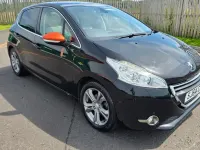 Used Peugeot 208 Roland Garros 2015 Black Hatchback