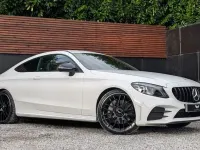 Used Mercedes C200 AMG Line Premium 2021 White Coupe