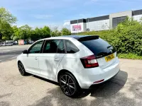 Used Skoda Rapid Sport 115 HP (84 kW) 2016 White Hatchback