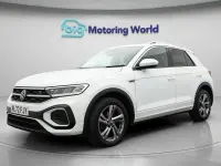 Used VW T-Roc R-line 150 HP (110 kW) 2022 White SUV