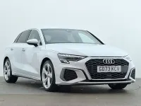 Used Audi A3 S-Line 150 HP (110 kW) 2024 White Hatchback