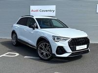 Used Audi Q3 Black Edition 150 HP (110 kW) 2025 Glacier white metallic SUV