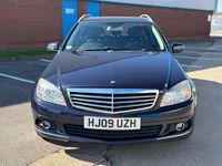 Begagnad Mercedes C220 Elegance 2009 Blå Kombi