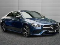 Used Mercedes CLA200 AMG Line Premium 163 HP (119 kW) 2023 Blue Coupe