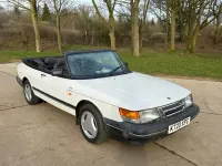 Used Saab 900 Cabriolet 1993 White Cabriolet