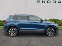 Used Skoda Karoq SE L 110 HP (80 kW) 2023 Petrol blue metallic SUV