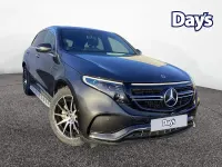 Usado Mercedes EQC400 AMG line 300 kW (408 CV) 2021 Gris SUV