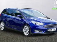 Used Ford Focus Titanium X 150 HP (110 kW) 2016 Blue Estate