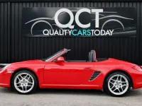 Second-hand Porsche Boxster 255 CP (187 kW) 2010 Roșu Cabrio