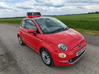 Used Fiat 500 Lounge 2016 Pink Hatchback