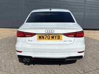 Used Audi A3 Black Edition 147 HP (108 kW) 2020 White Sedan