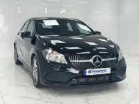 Used Mercedes A180 AMG line 109 HP (80 kW) 2017 Black Hatchback