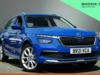 Used Skoda Kamiq SE L 81 HP (59 kW) 2021 Energy blue SUV