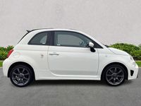 Used Abarth 595 145 HP (106 kW) 2017 White Cabriolet