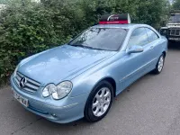 Used Mercedes CLK320 Elegance 2002 Blue Coupe