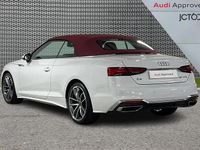 Used Audi A5 Cabriolet S-Line 147 HP (108 kW) 2022 White Cabriolet