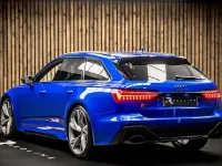 Used Audi RS6 Comfort 600 HP (441 kW) 2023 Blue Estate