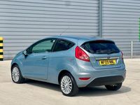 Used Ford Fiesta Titanium 2009 Blue Hatchback