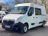 Used Vauxhall Movano 130 HP (95 kW) 2018 White MPV