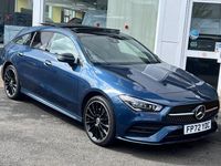 Used Mercedes CLA250e AMG Line Premium Plus 2022 Blue Sedan