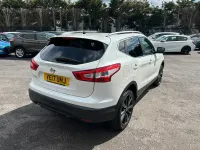Used Nissan Qashqai Tekna 130 HP (95 kW) 2017 White SUV