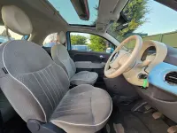 Used Fiat 500 Lounge 85 HP (62 kW) 2012 Blue Hatchback