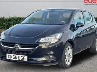 Used Vauxhall Corsa 90 HP (66 kW) 2016 Black Hatchback