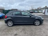 Used VW Polo Match 90 HP (66 kW) 2016 Grey Hatchback