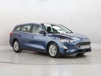 Begagnad Ford Focus Titanium 155 HK (114 kW) 2020 Blå Kombi
