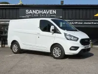 Used Ford Transit Custom Limited 130 HP (95 kW) 2021 White Van
