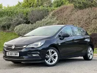 Used Vauxhall Astra SRi 105 HP (77 kW) 2018 Blue Hatchback
