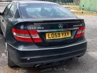 Used Mercedes CLC180 143 HP (105 kW) 2010 Black Coupe