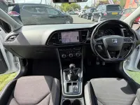 Used Seat Leon FR 184 HP (135 kW) 2017 White Hatchback