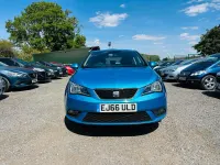 Used Seat Ibiza Sport 90 HP (66 kW) 2016 Blue Coupe