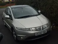 Begagnad Honda Civic ES 138 HK (101 kW) 2008 Silver Halvkombi