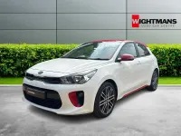 Used Kia Rio 83 HP (61 kW) 2018 White Hatchback