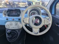 Używany Fiat 500 Lounge 69 KM (50 kW) 2017 Niebieski Hatchback
