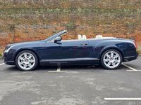 Used Bentley Continental GT Convertible 560 HP (411 kW) 2009 Blue Cabriolet