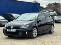 Used VW Golf VI GTD 170 HP (125 kW) 2011 Black Hatchback
