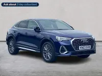 Used Audi Q3 S-Line 245 HP (180 kW) 2023 Blue SUV