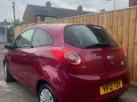 Used Ford Ka Zetec 2012 Red Hatchback