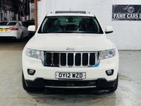 Used Jeep Grand Cherokee Overland 2012 White SUV