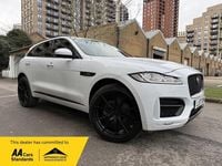 Usado Jaguar F-Pace R-Sport 180 HP (132 kW) 2017 Branco SUV